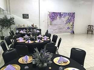 Table decoration for the party