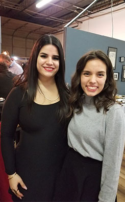 Sisters at the party