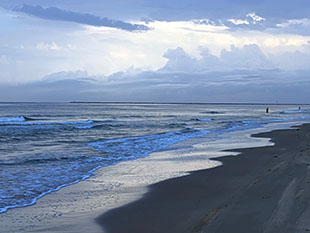 Image from Croatian party at Surfside beach in a morning